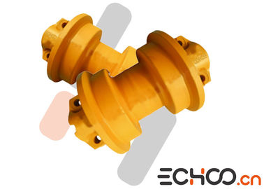 D4C / Die D4D-/D4E-/D4H-Bulldozer-Fahrgestell-Teile, untere Bahn-Rollen färben sich gelb